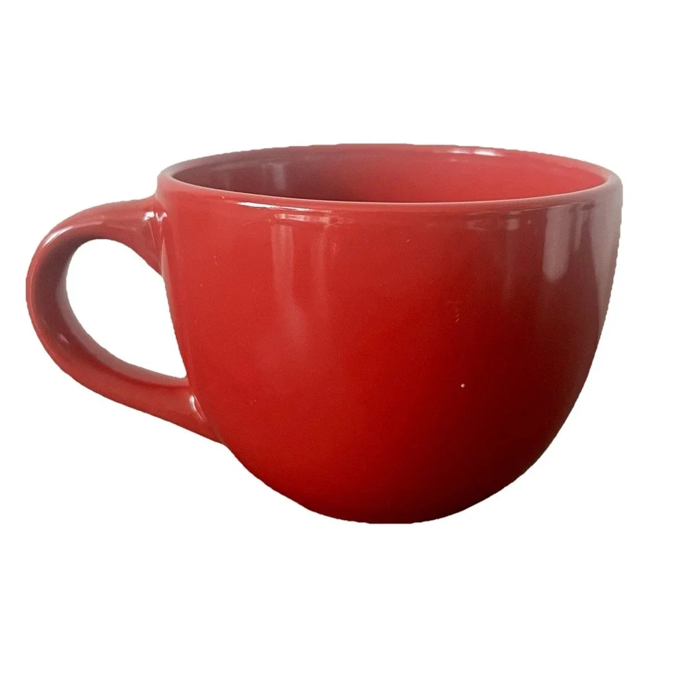 Robert‎ Stanley Home Collection Red Mug For Coffee Tea Soups (Heavy)